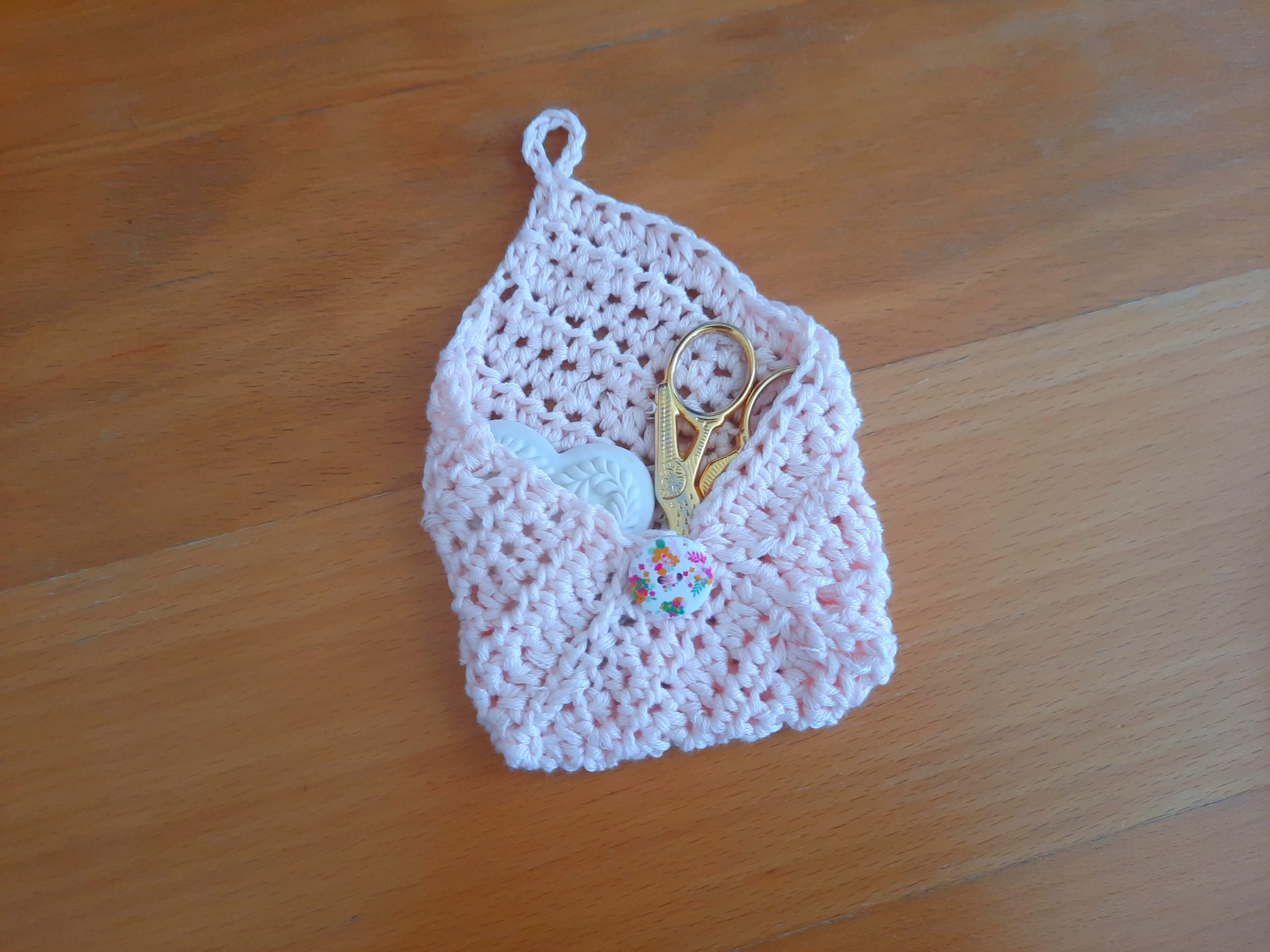 Handmade Hello Kitty Crochet Purse with 3 Kittens | eBay