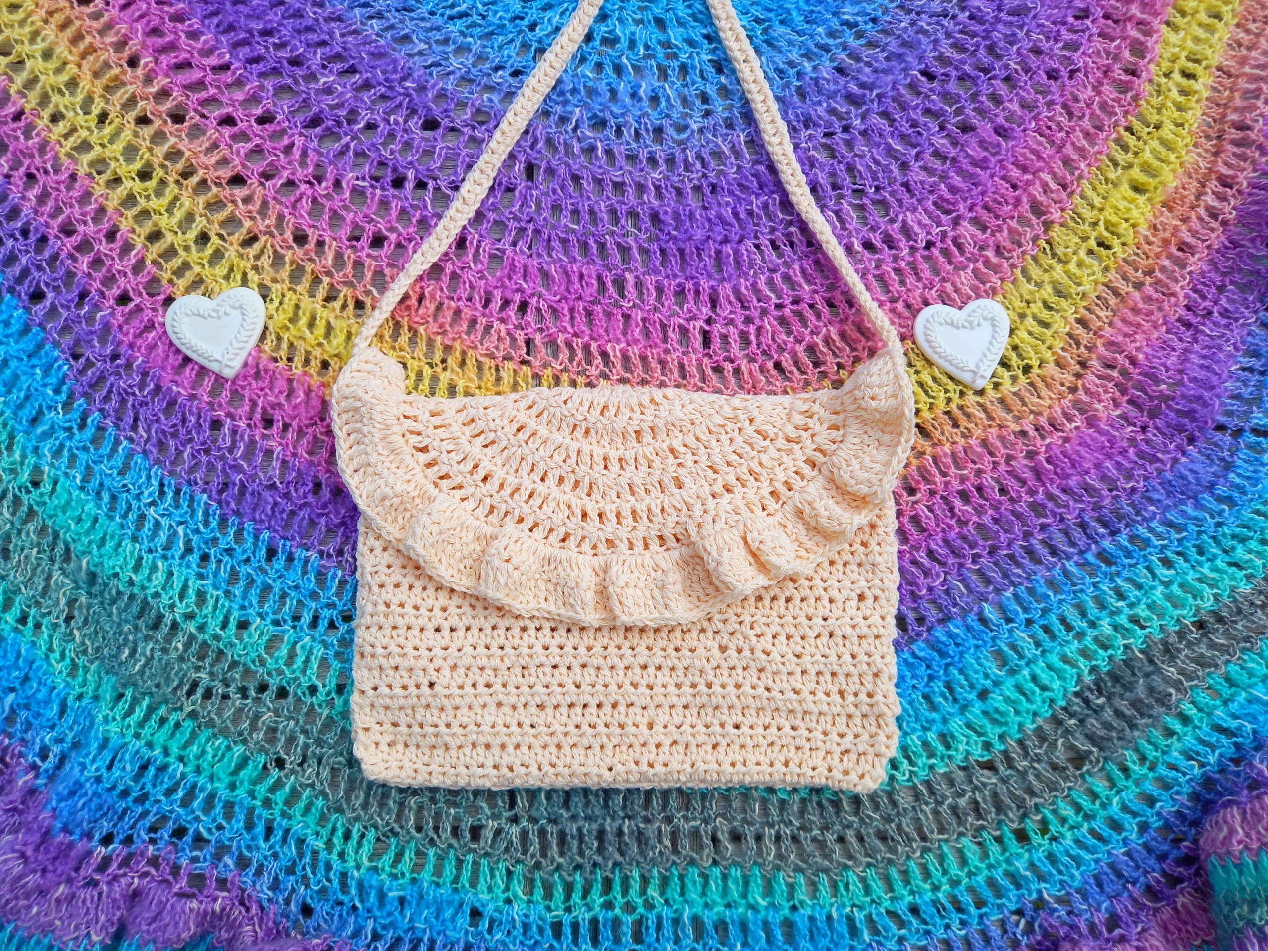 Crochet The Sweet Sixteen Boho Bag by Selina Veronique Crochet