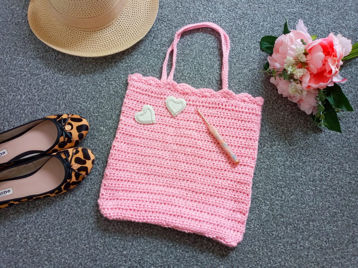 Raised Shell Bag Free Crochet Pattern
