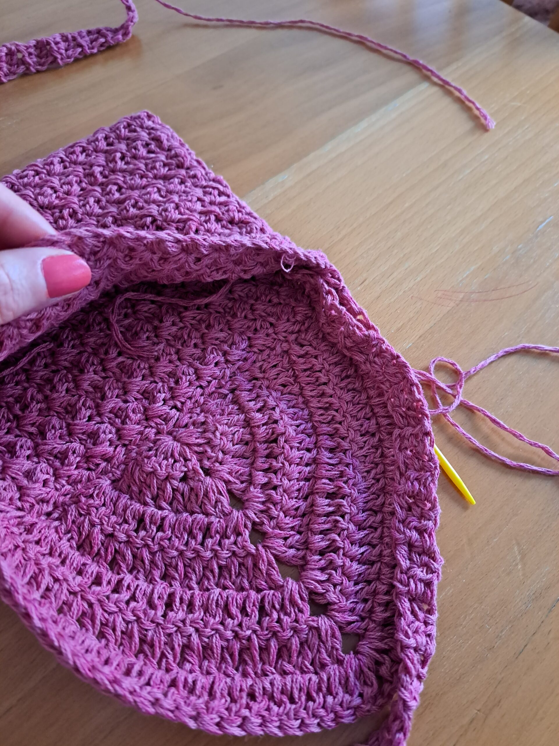Crochet Suzette Boho Bag Free Pattern - Selina Veronique