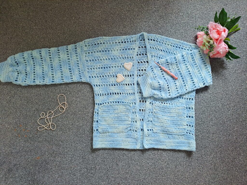 Crochet Spring Summer Cardigan Free Pattern
