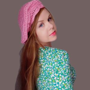 Crochet French Coquette Beret Free Pattern